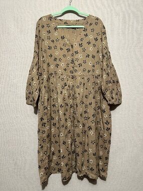 NWT Gudrun Sjoden Ida Cotton/Wool Dress - size XL